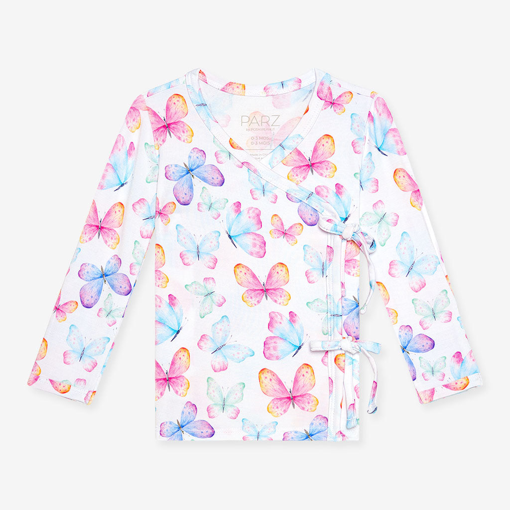 Noemi Tie-Front Kimono Top