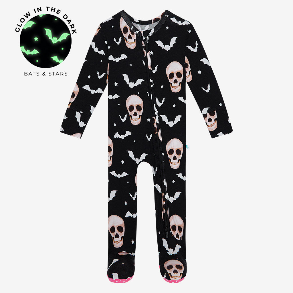 [PRE-SALE] Skelly Footie Zippered One Piece