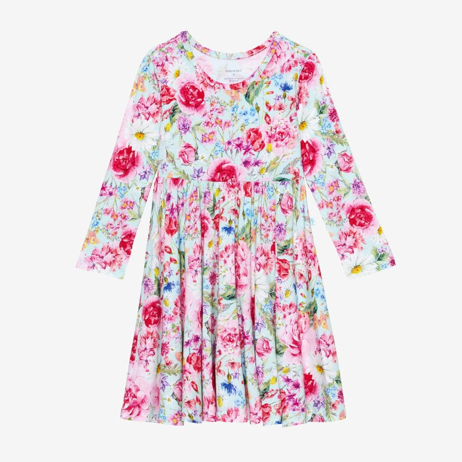 Alice Long Sleeve Twirl Dress
