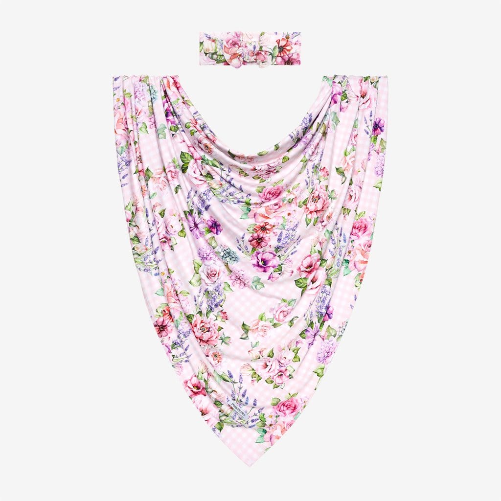 Arabella swaddle headband set
