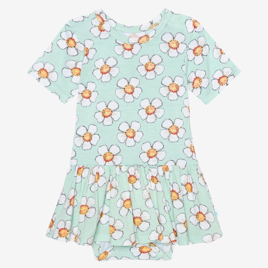 Audrey short sleeve twirl skirt bodysuit