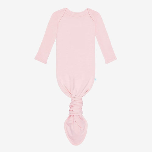 Blush knotted gown