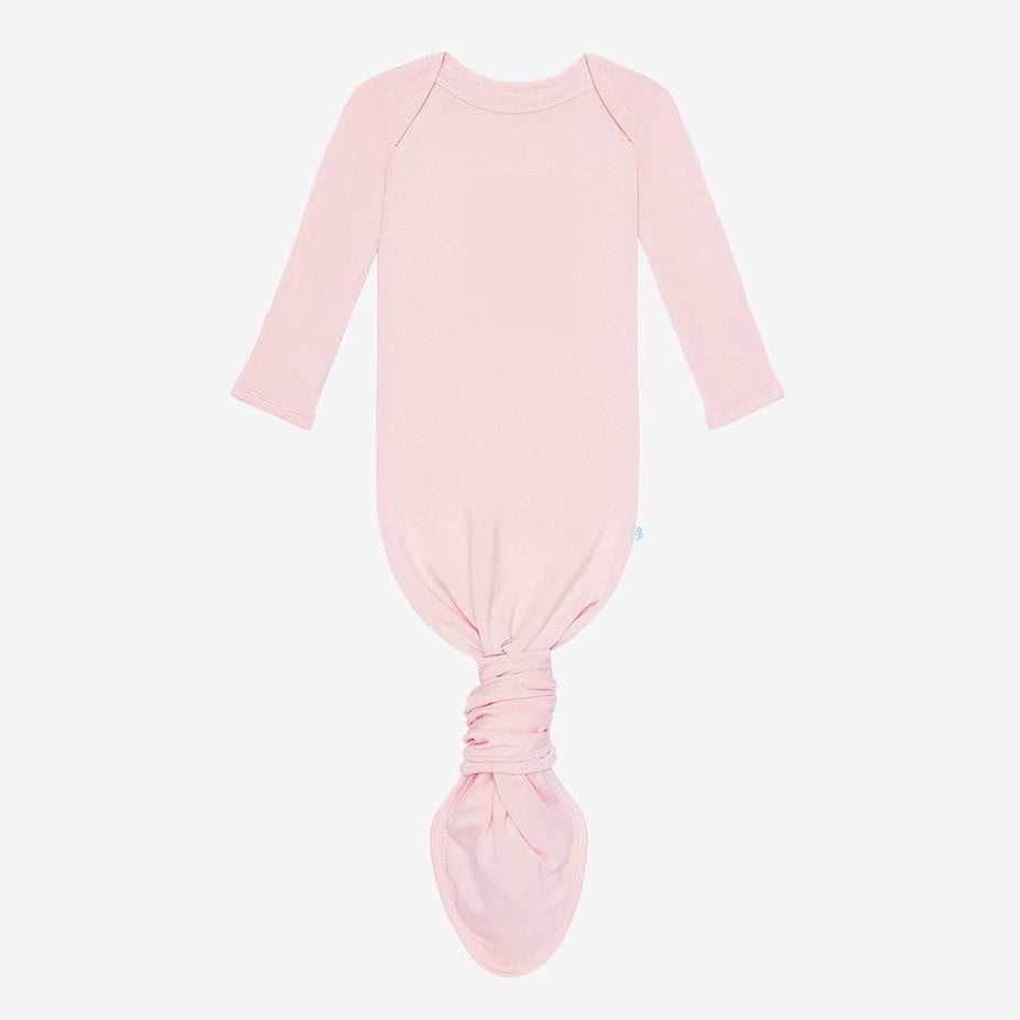 Blush knotted gown