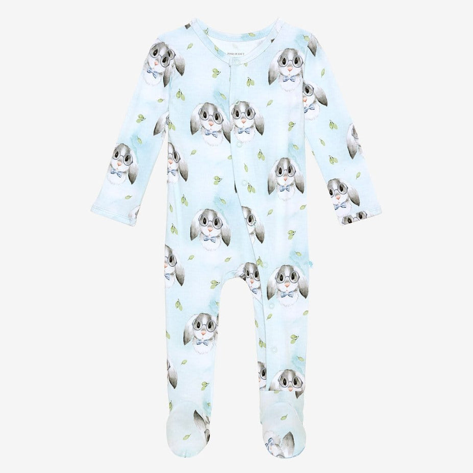Buster footie snap one piece