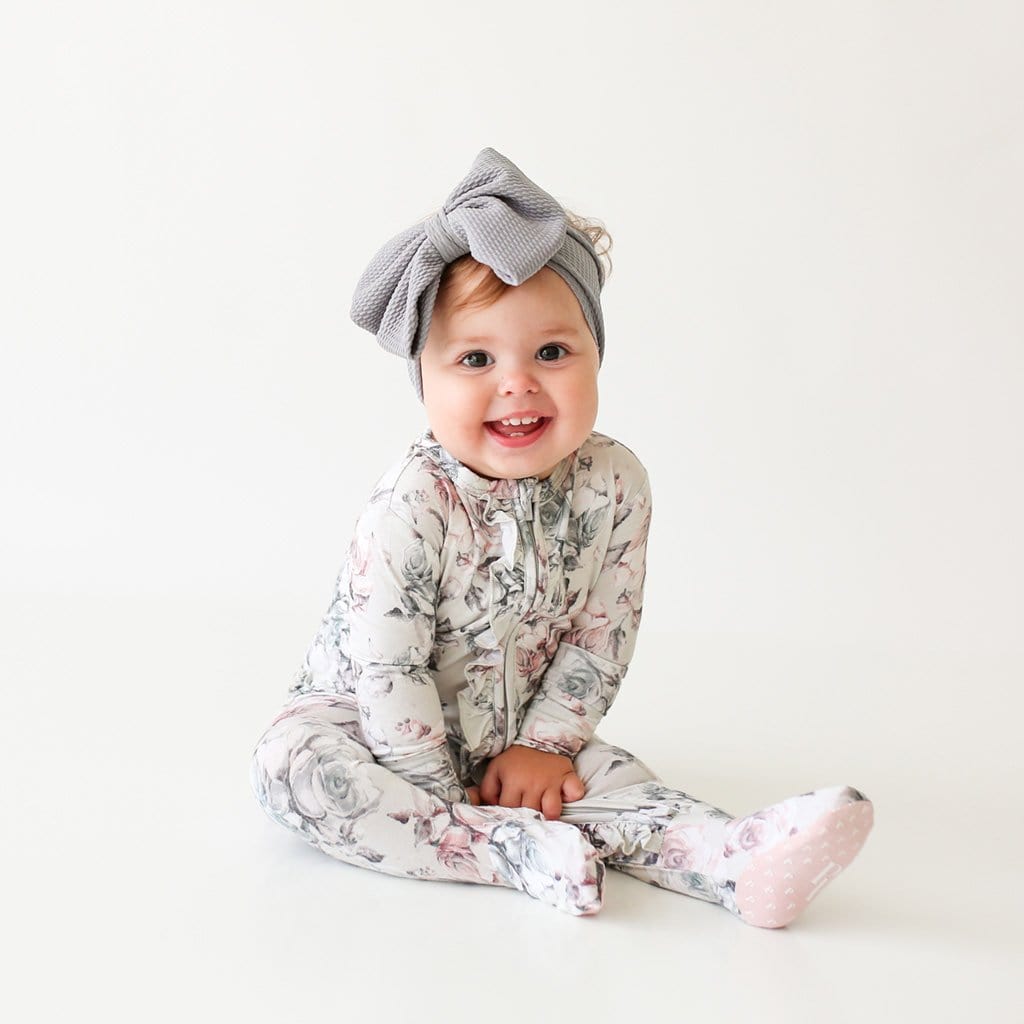 Daniella Footie Ruffled Zippered One Piece