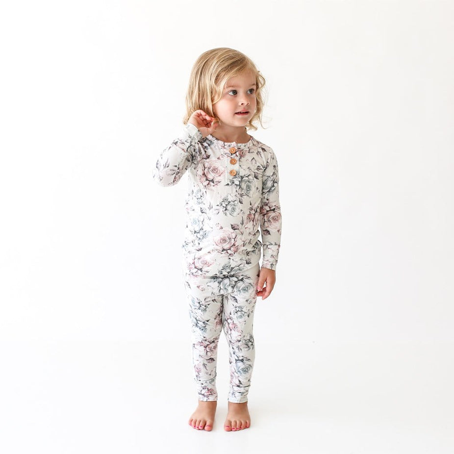 Daniella Long Sleeve Henley Pajamas