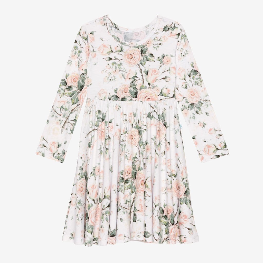 Delilah Long Sleeve Twirl Dress