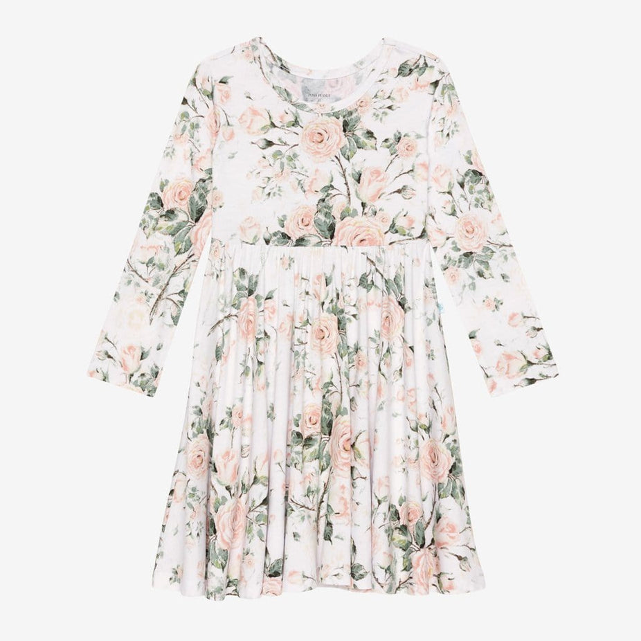 Delilah Long Sleeve Twirl Dress