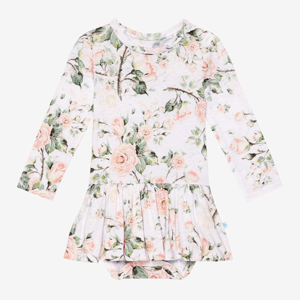 Delilah Long Sleeve Twirl Skirt Bodysuit