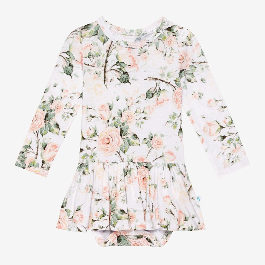 Delilah Long Sleeve Twirl Skirt Bodysuit