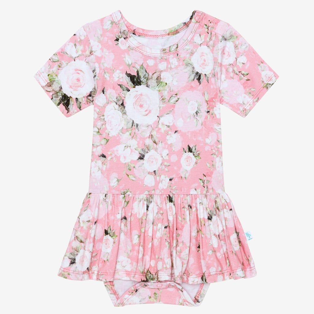 Emma short sleeve twirl skirt bodysuit