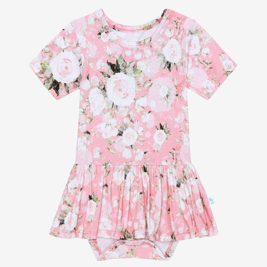 Emma short sleeve twirl skirt bodysuit
