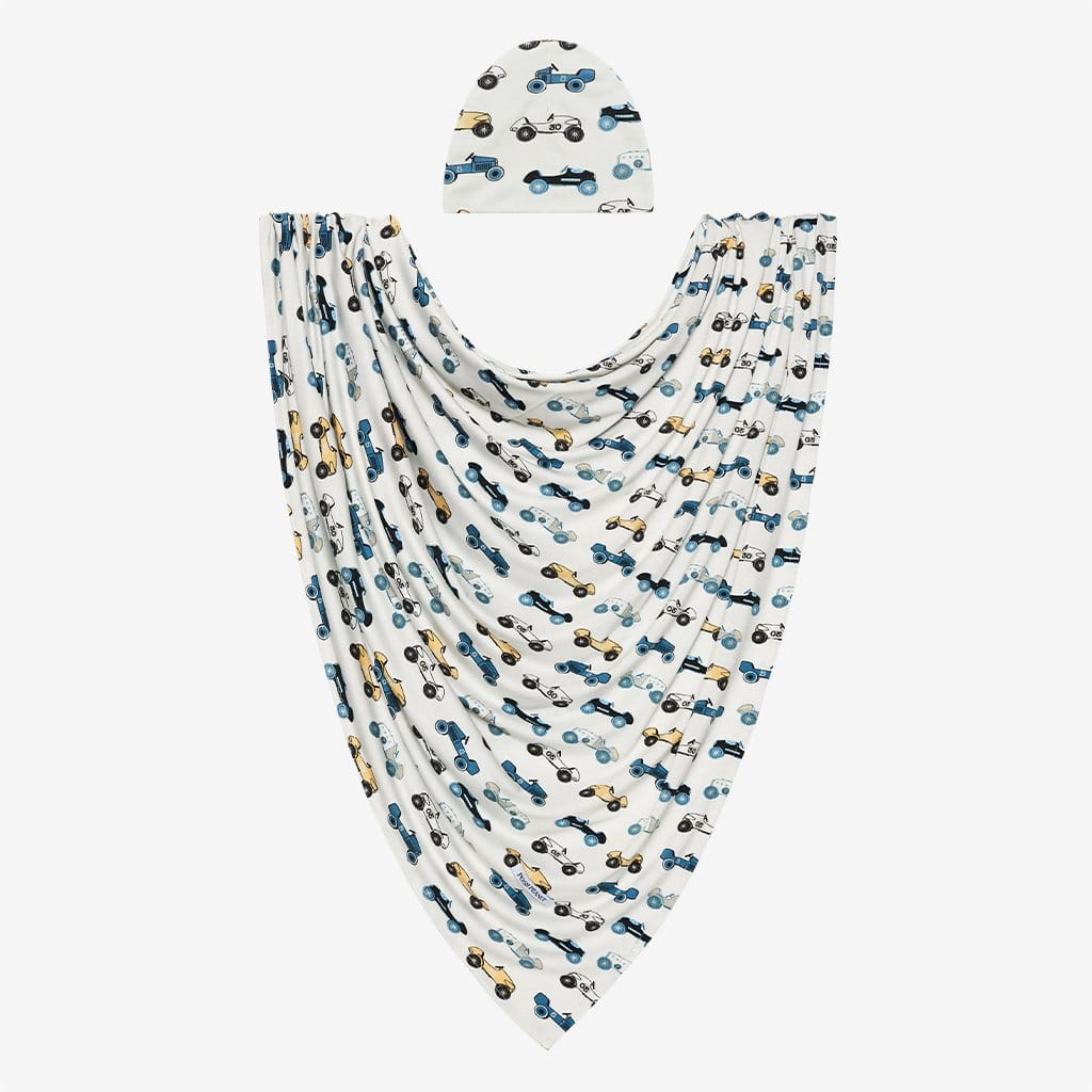 Enzo Swaddle Beanie Set