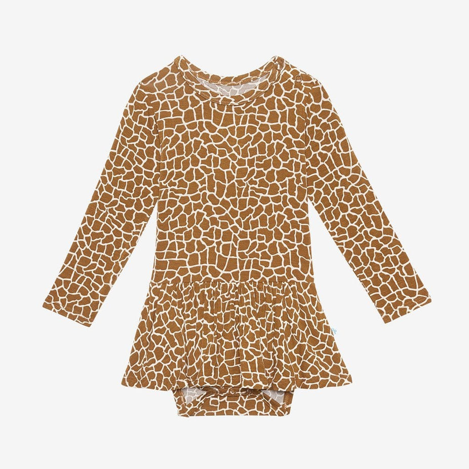Billy Long Sleeve Twirl Skirt Bodysuit