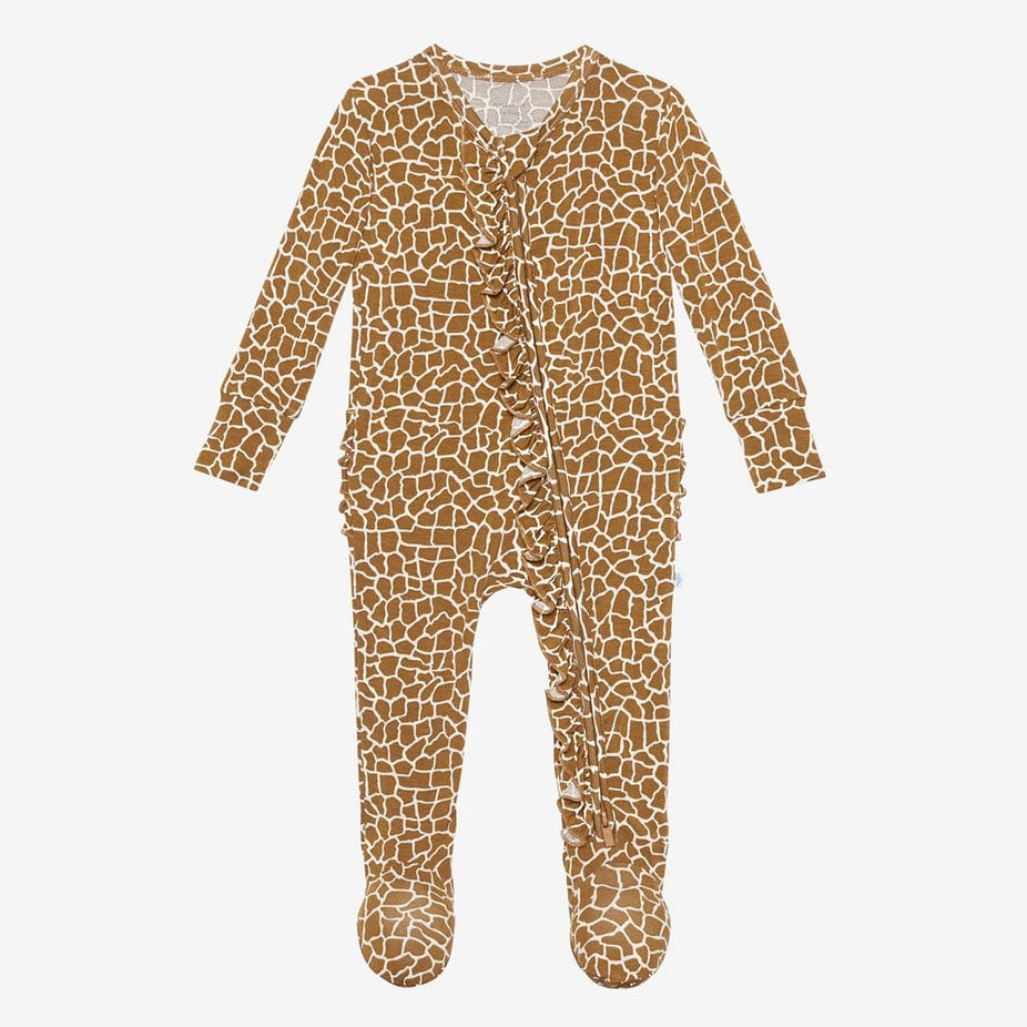 Billy Footie Ruffled Zippered One Piece