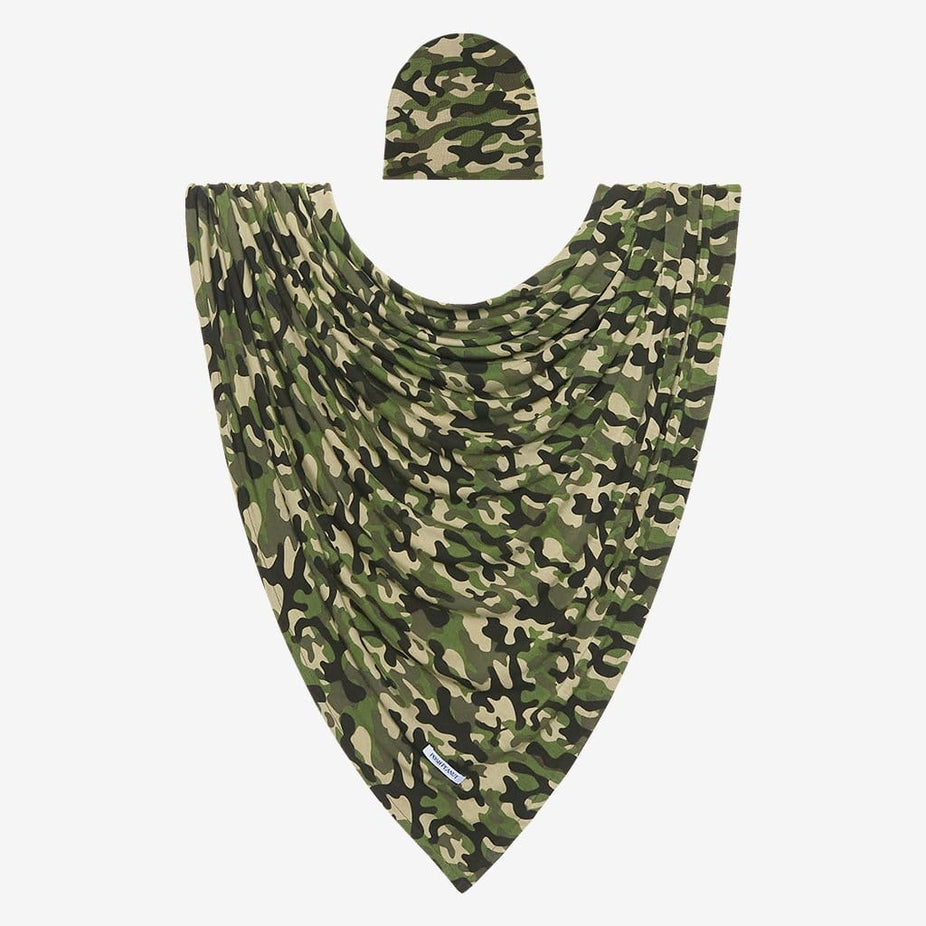 Cadet Swaddle Beanie Set