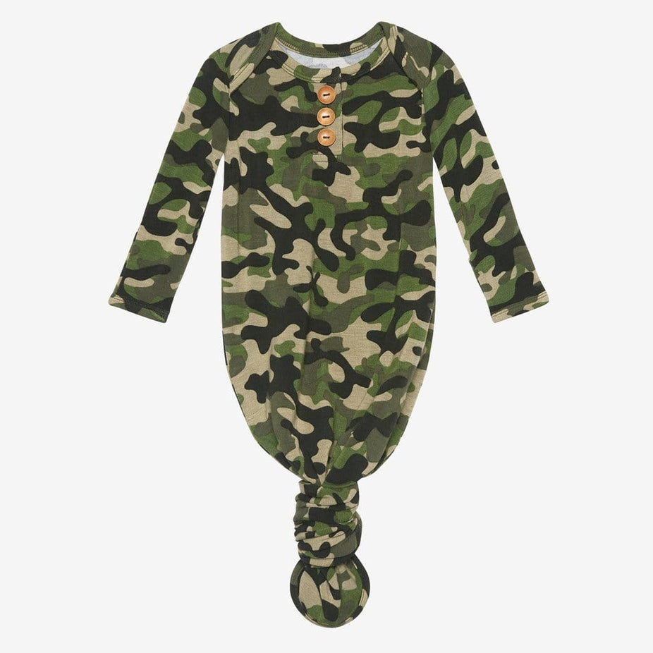 Cadet Button Knotted Gown