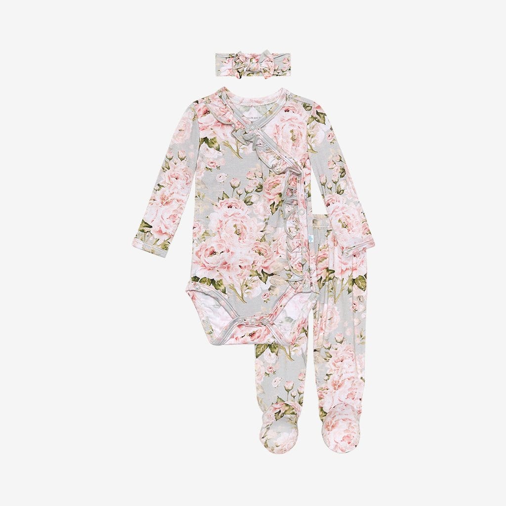 Celine ruffled kimono set