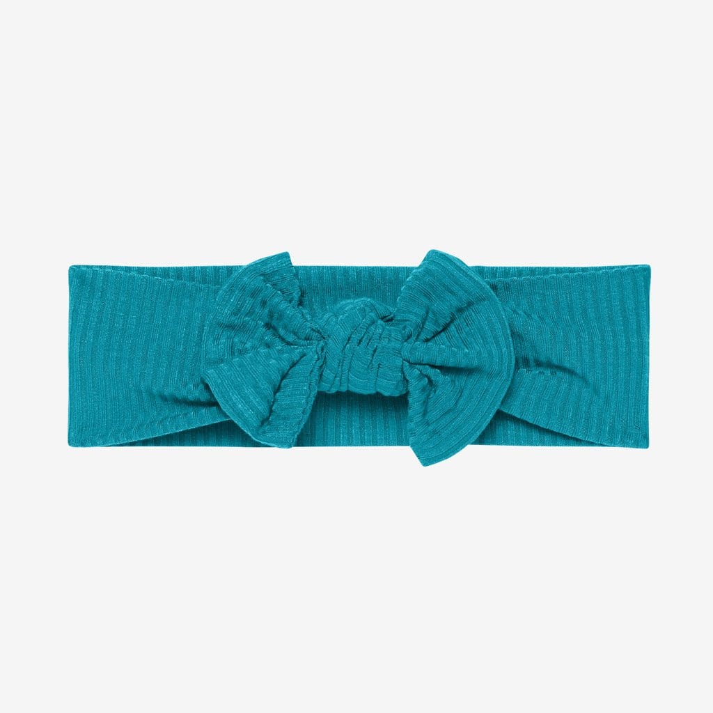 Cerulean Ribbed Headwrap