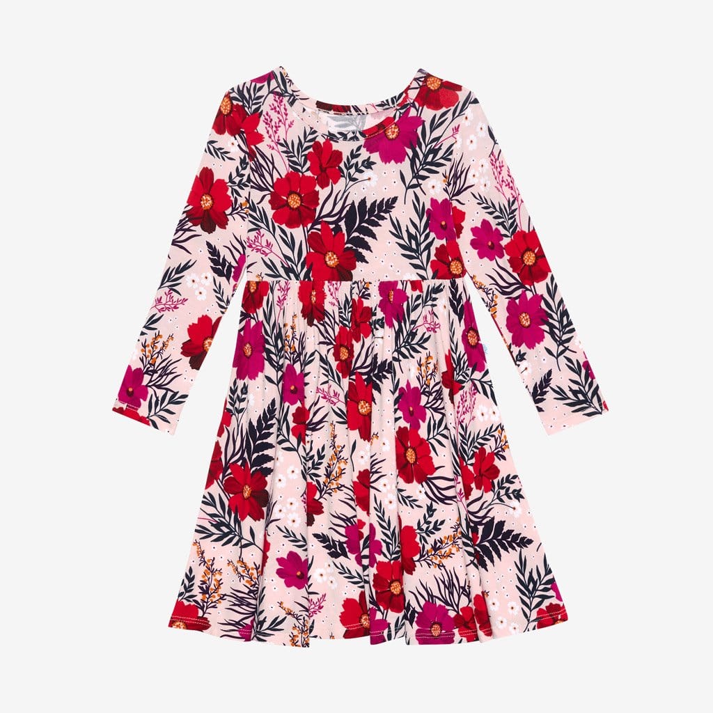 Chloe Long Sleeve Twirl Dress