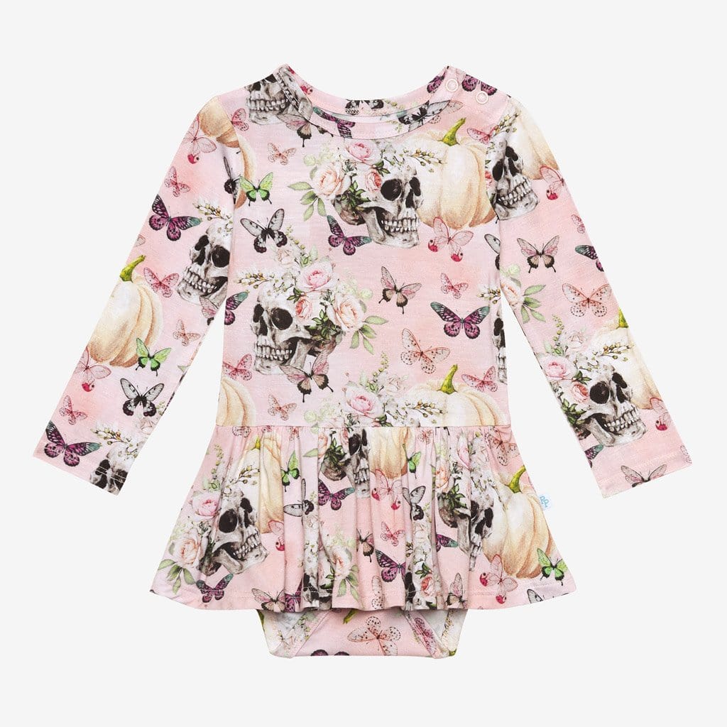 Francesca Long Sleeve Twirl Skirt Bodysuit
