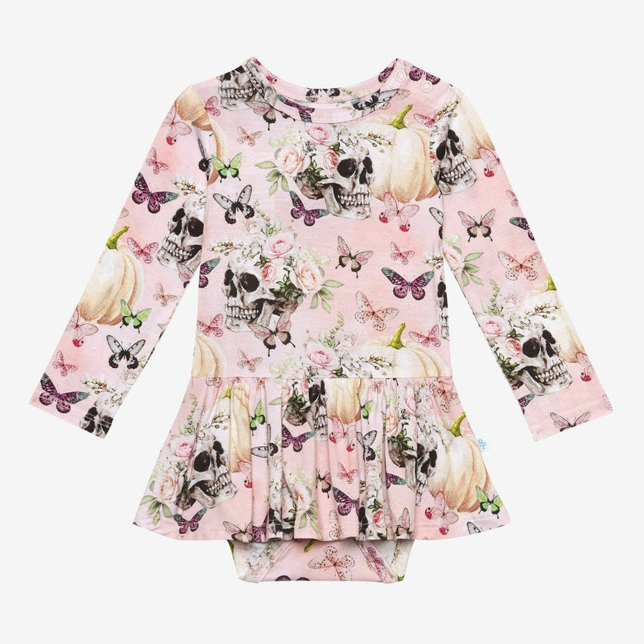 Francesca Long Sleeve Twirl Skirt Bodysuit