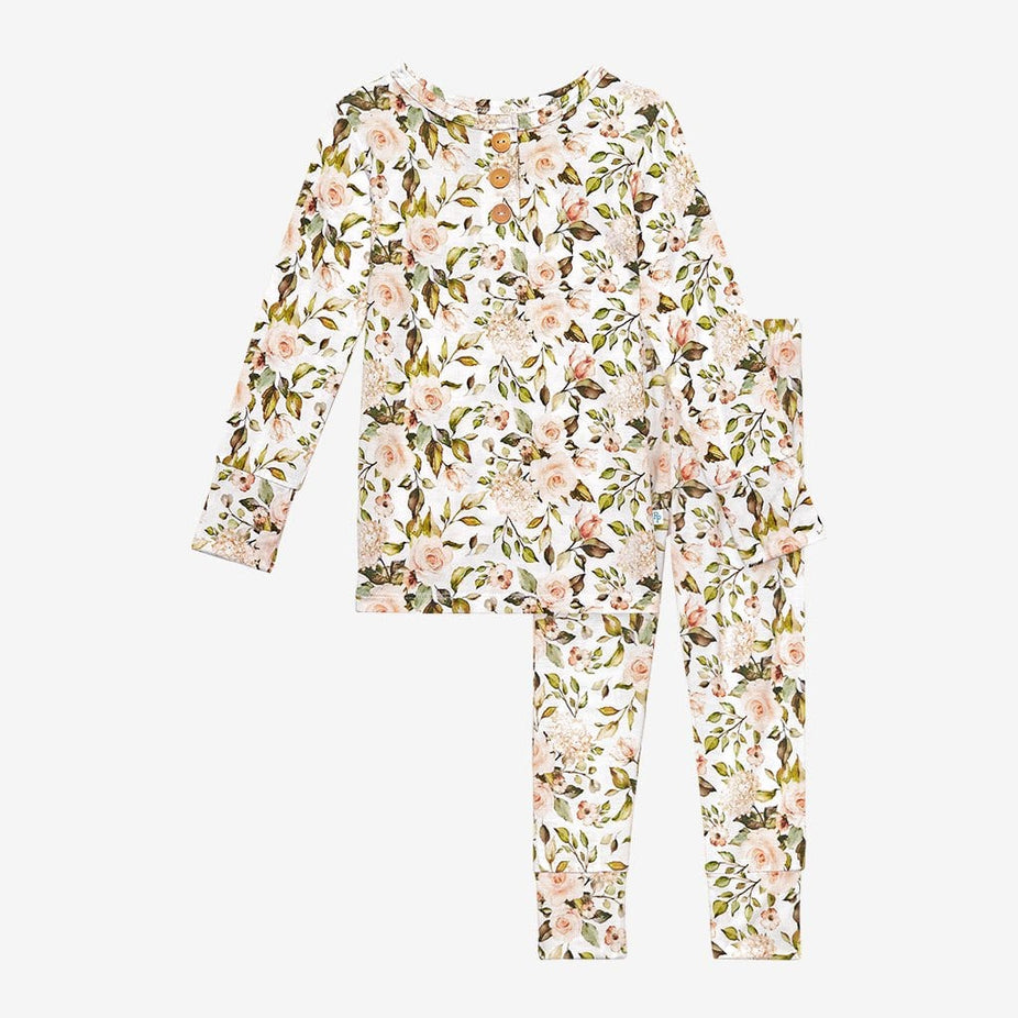 Katherine Long Sleeve Henley Pajamas