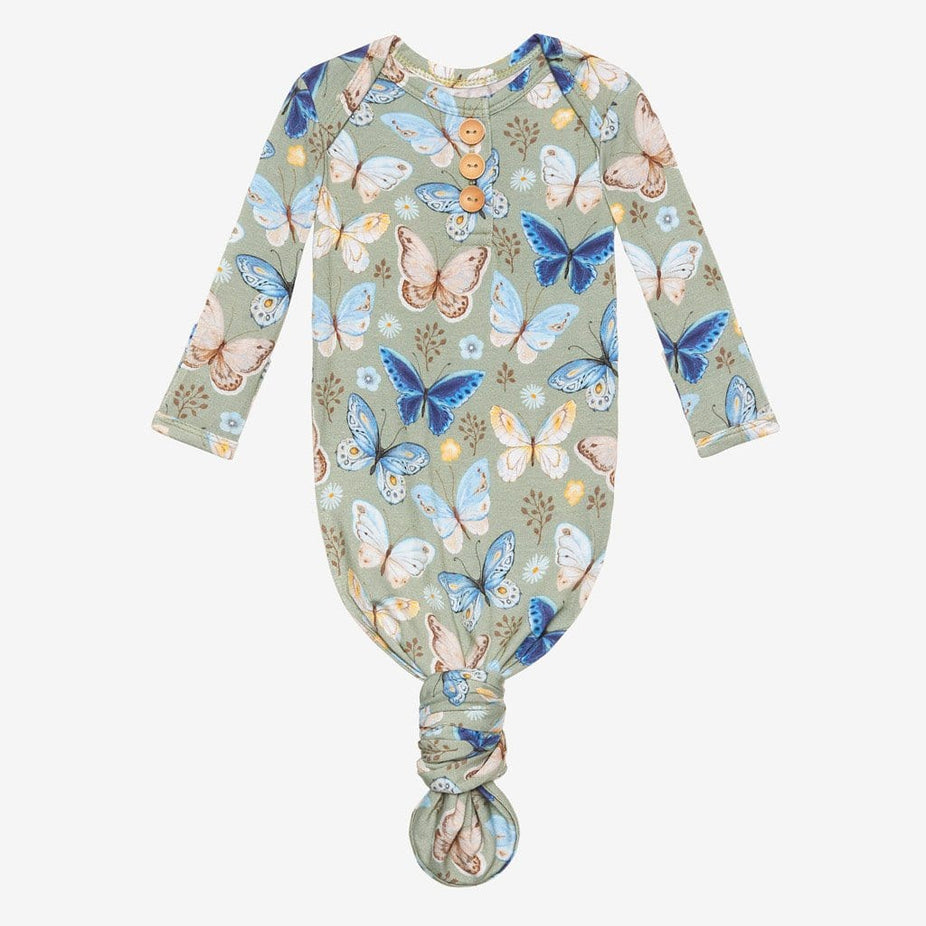 Lucy Button Knotted Gown