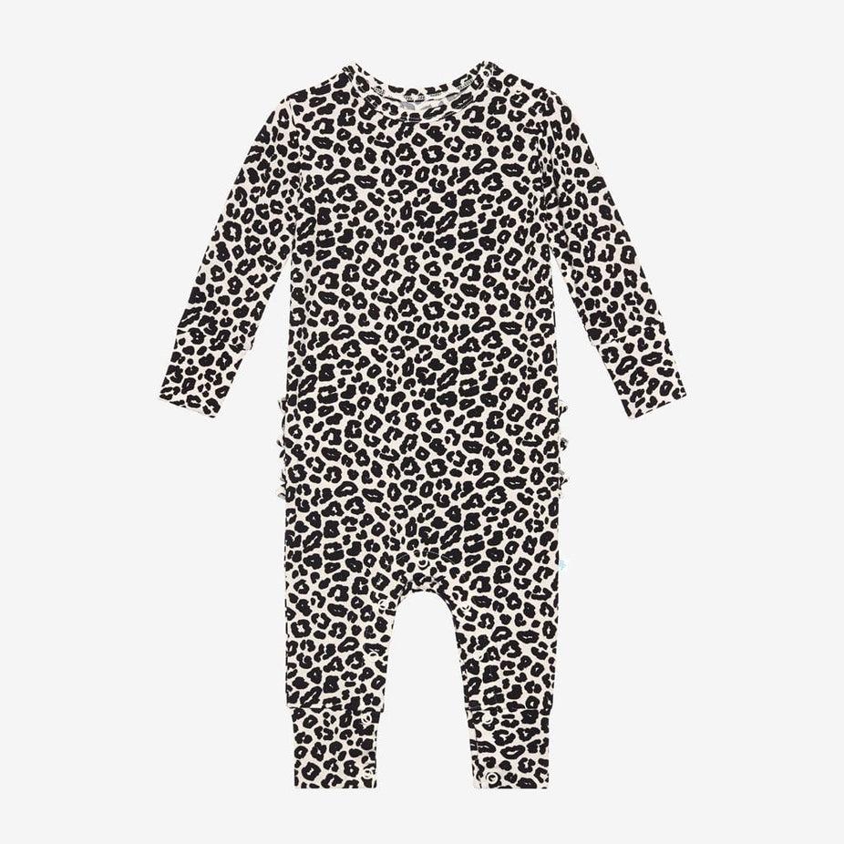 Naomi Long Sleeve Ruffled Romper
