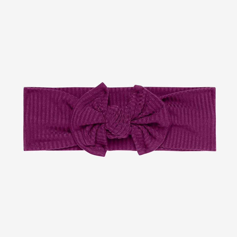 Orchid Ribbed Headwrap