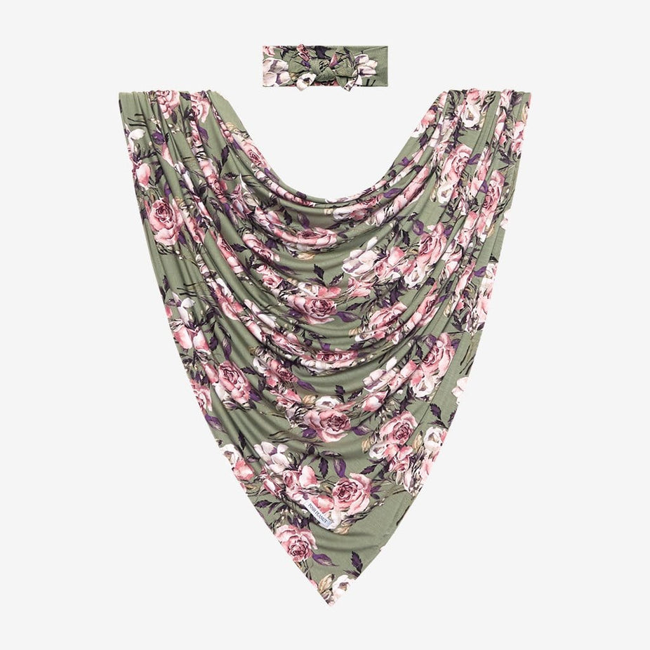 Seraphine swaddle headband set