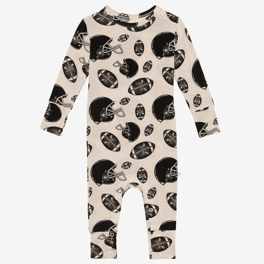 Touchdown long sleeve romper