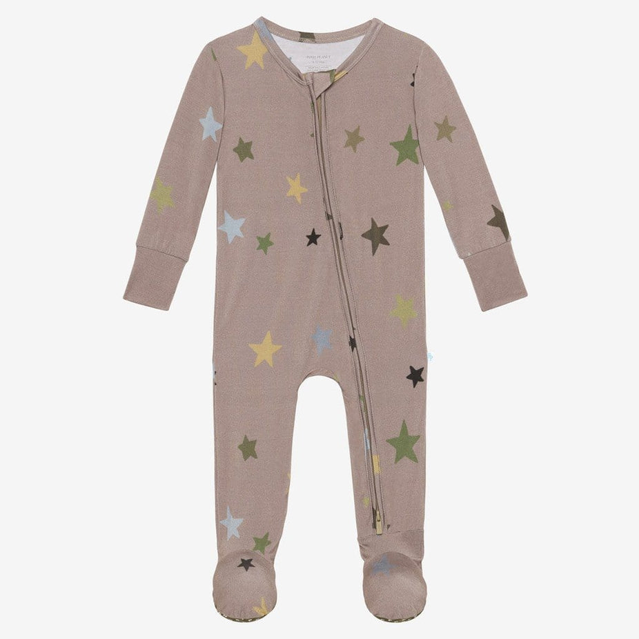 Walker footie zippered one piece