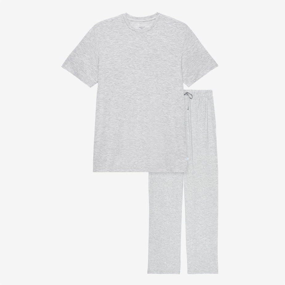 Athletic Gray Heather Men's Short Sleeve Loungewear