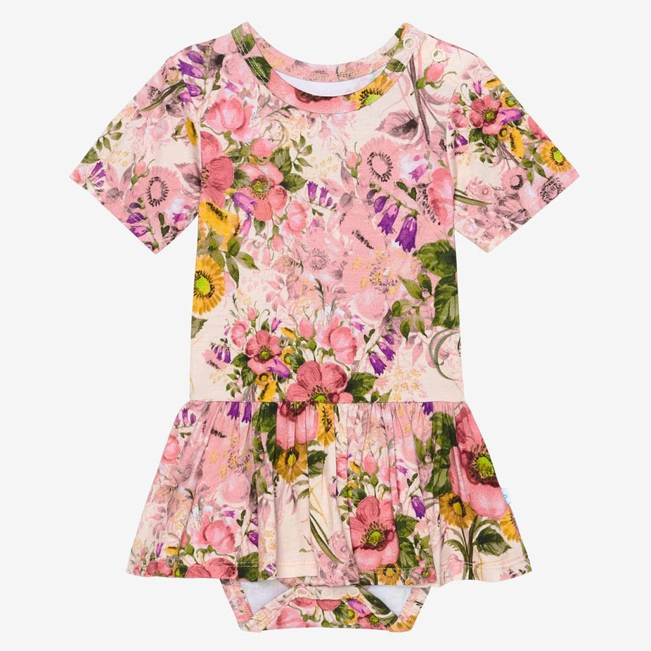June short sleeve twirl skirt bodysuit