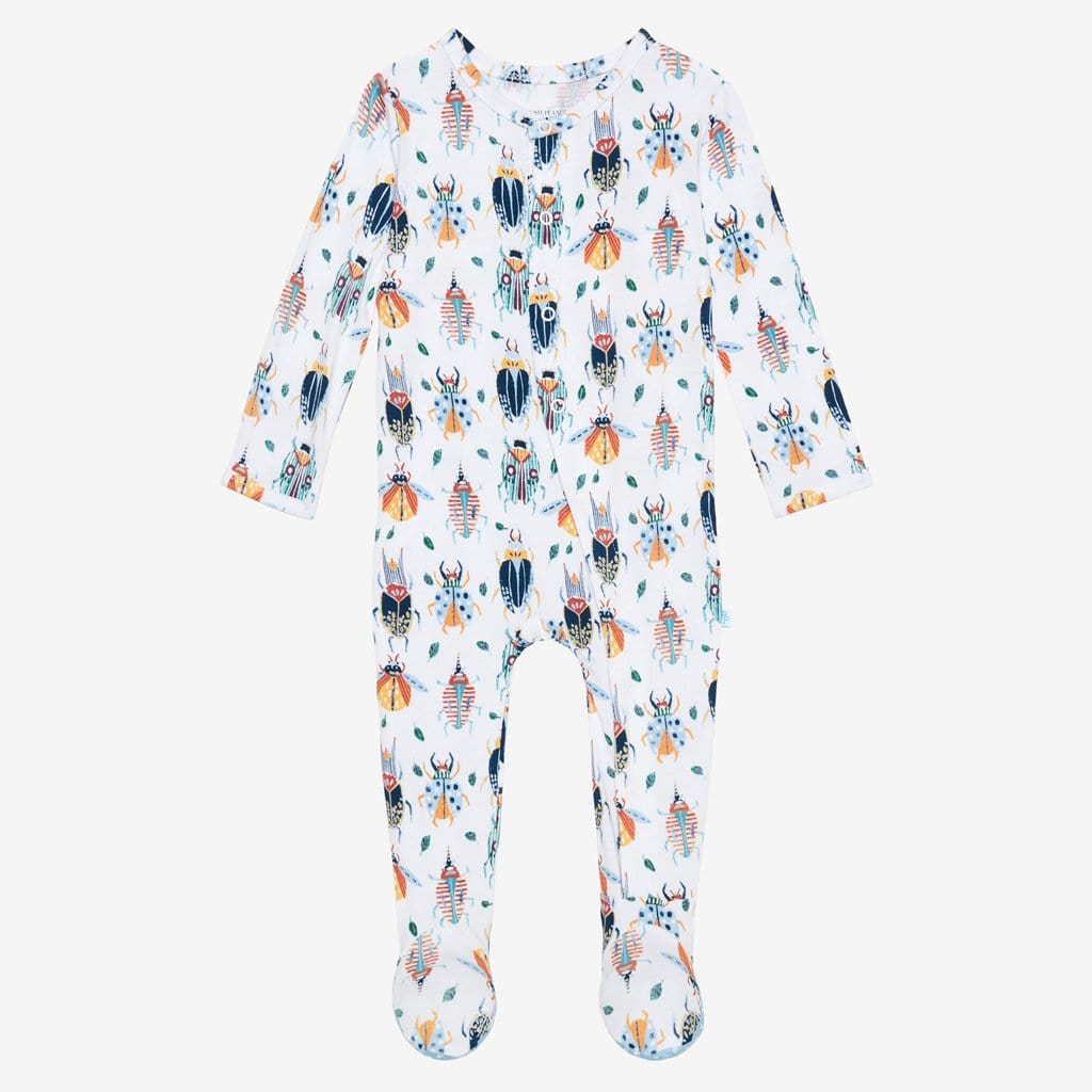 Lennox footie snap one piece