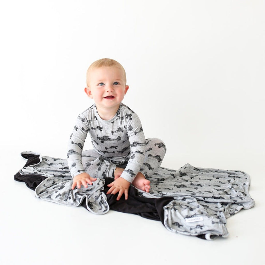 Baby on Logan & Black Ribbed Patoo