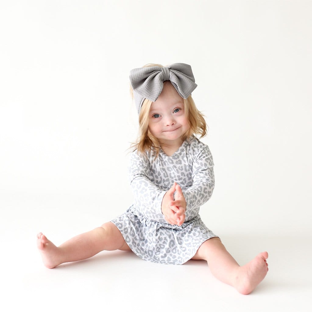 Minka Long Sleeve Twirl Skirt Bodysuit