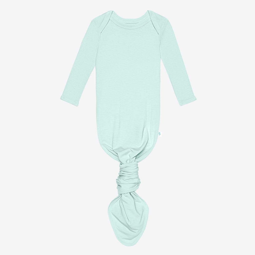 Mint knotted gown