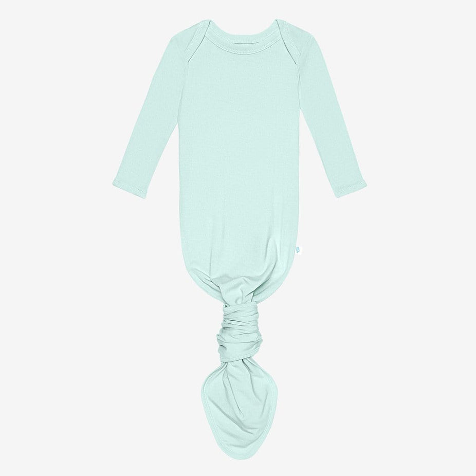 Mint knotted gown