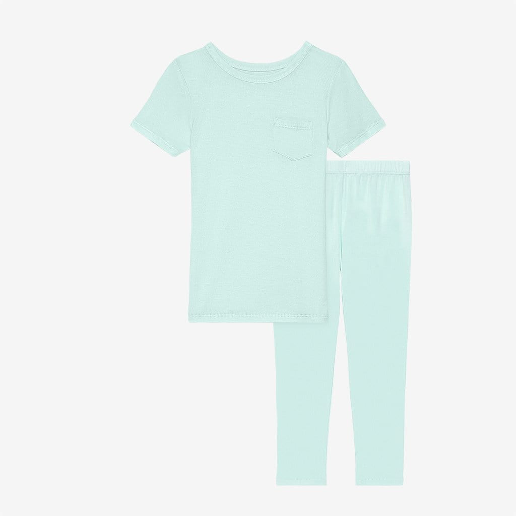 Mint short sleeve top and pajamas