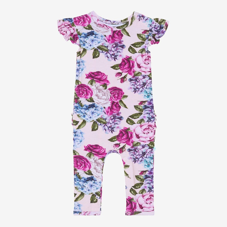 Monroe ruffled romper