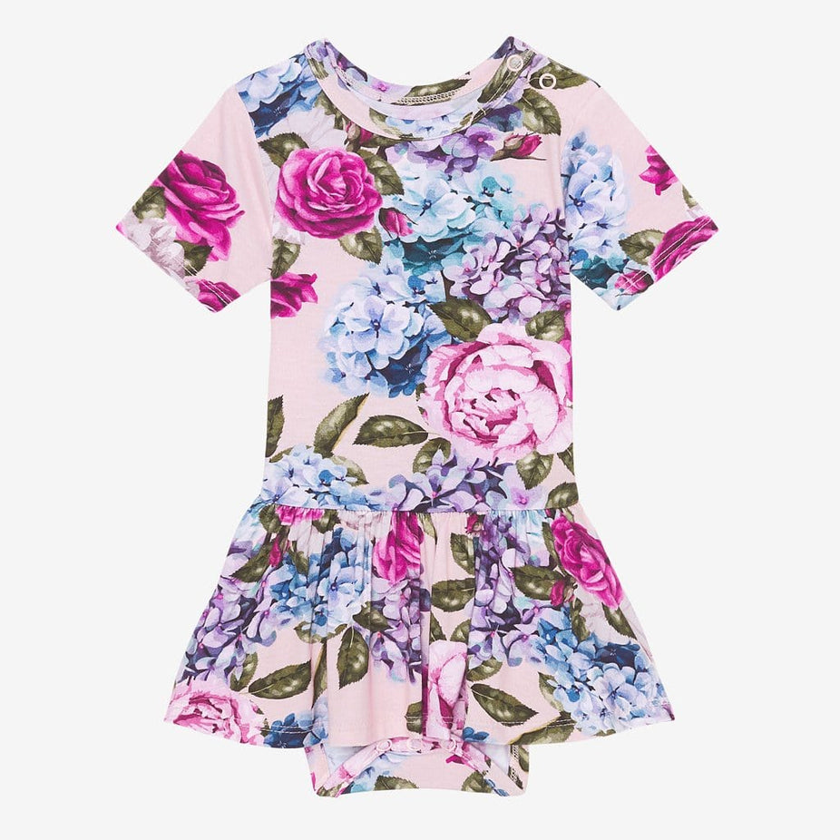 Monroe short sleeve twirl skirt bodysuit