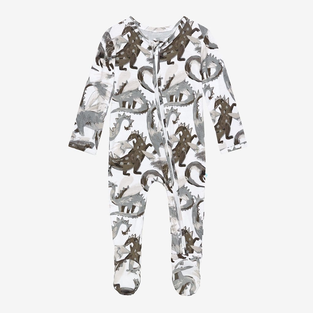 Petey Footie Zippered One Piece