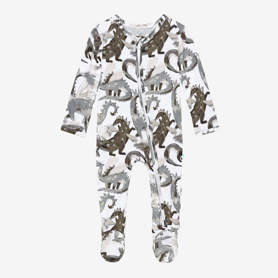 Petey Footie Zippered One Piece