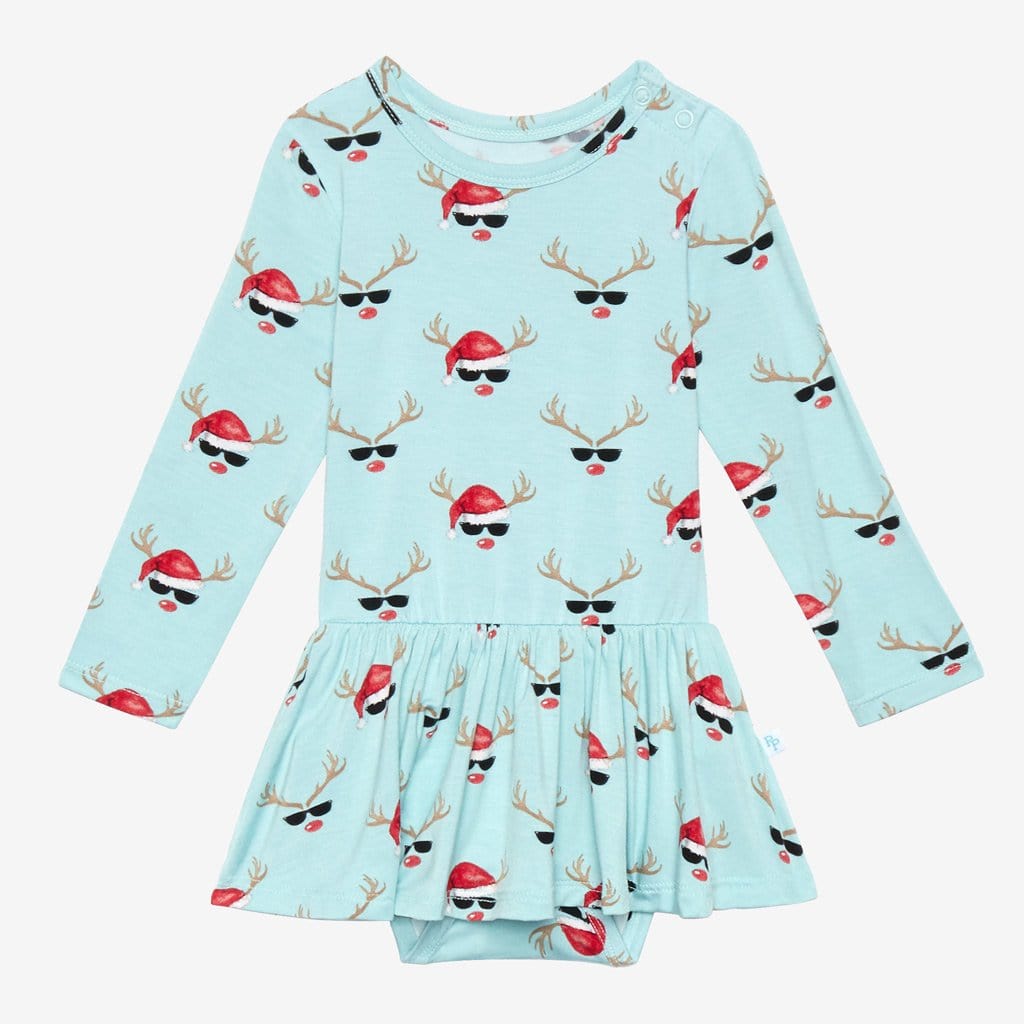 Rudy Long Sleeve Twirl Skirt Bodysuit