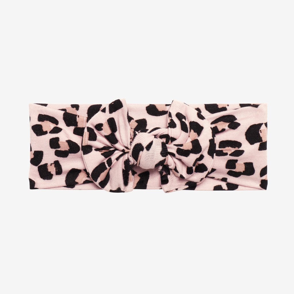 Samara Headwrap with jaguar pattern