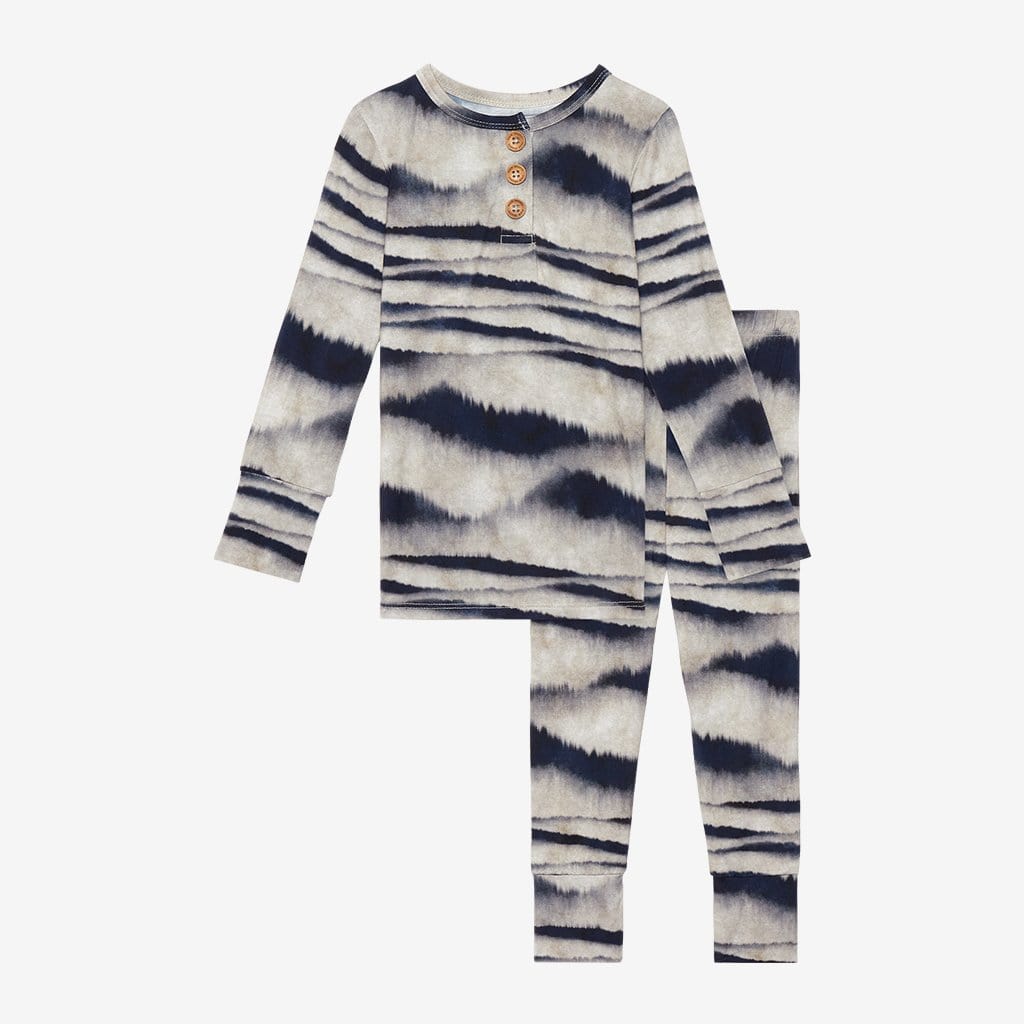 Rowan Long Sleeve Henley Pajamas
