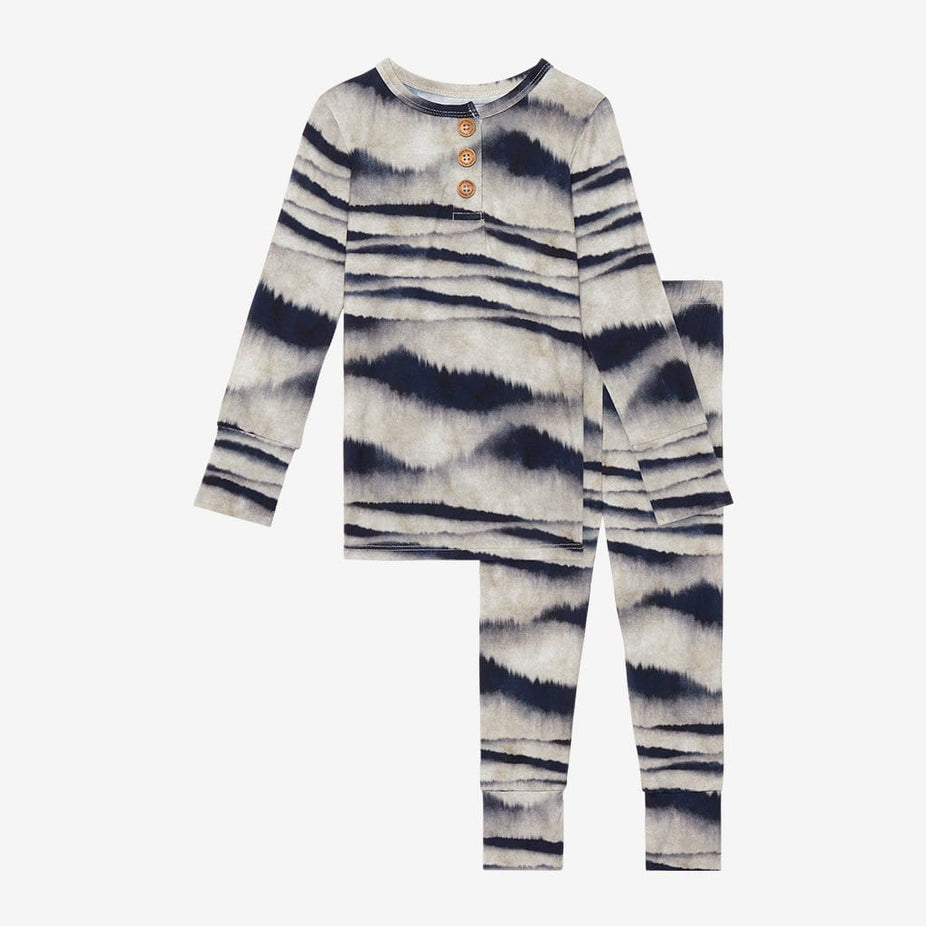 Rowan Long Sleeve Henley Pajamas