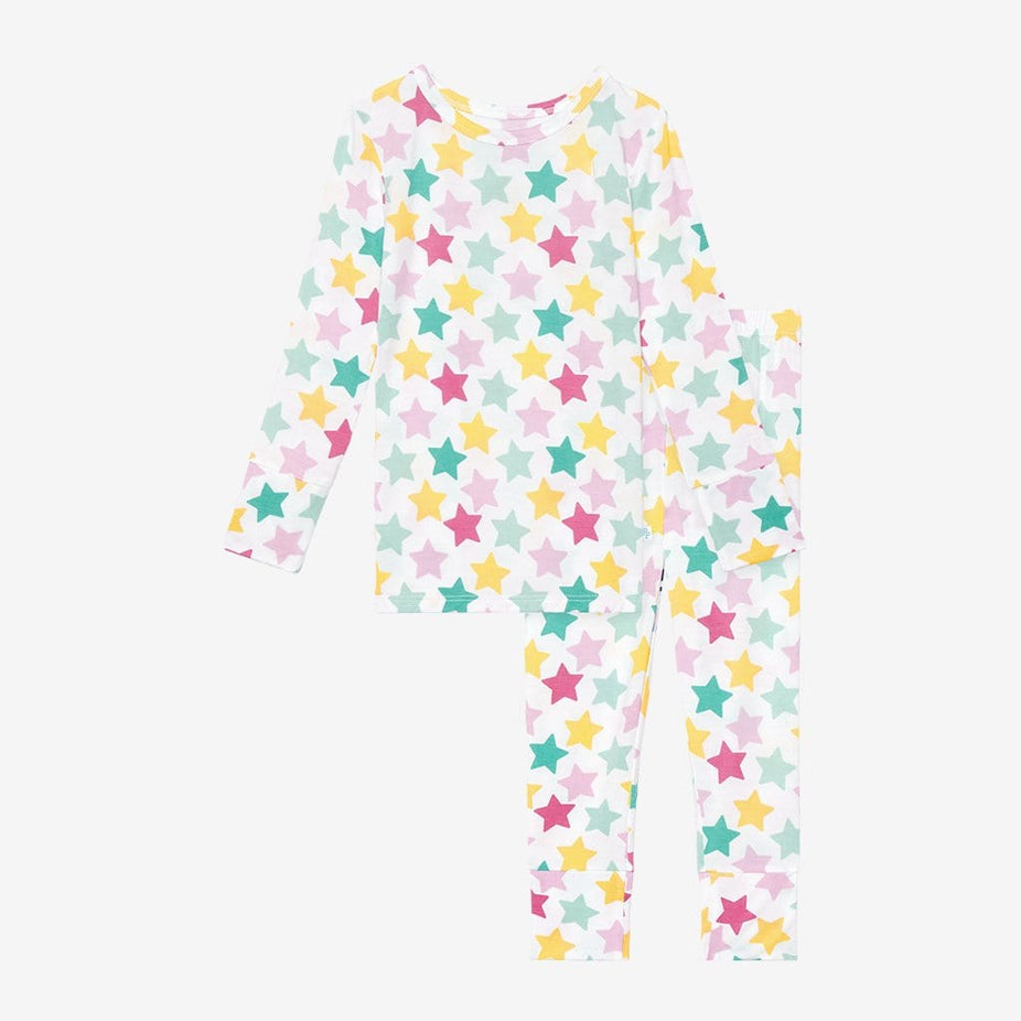 Crissy Long Sleeve Pajamas with star pattern